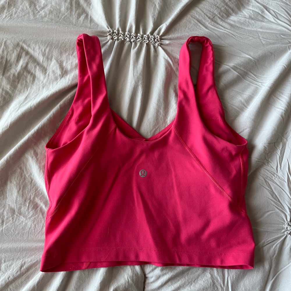 lululemon athletica Pink Tank Top